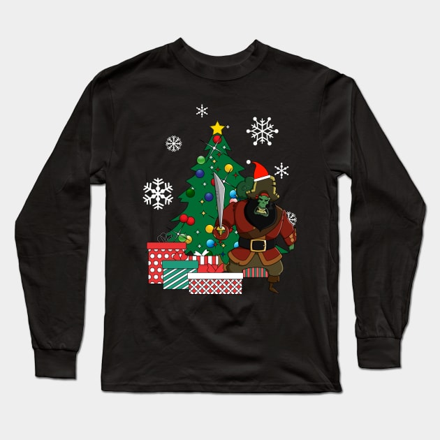 LeChuck Around The Christmas Tree Long Sleeve T-Shirt by Nova5